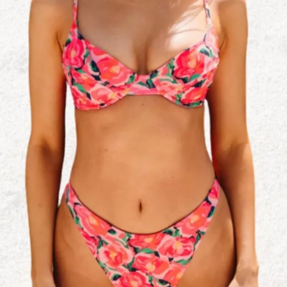 Skatie Kate Bikini Top Winnetka Print